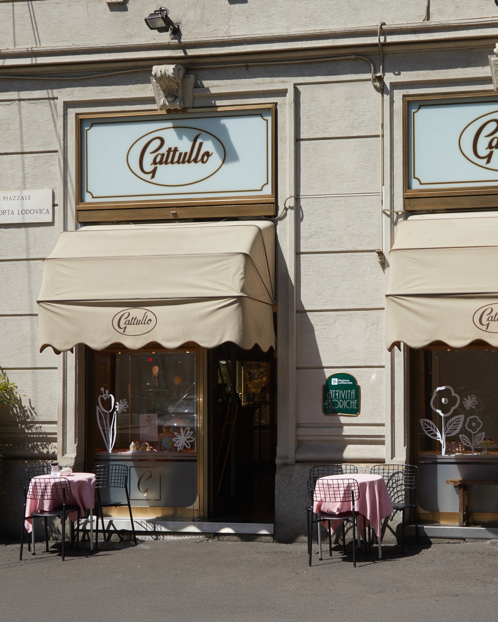 La storica pasticceria Gattullo a Milano