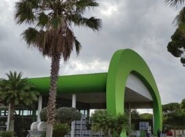 L’esterno dell’azienda Berretta