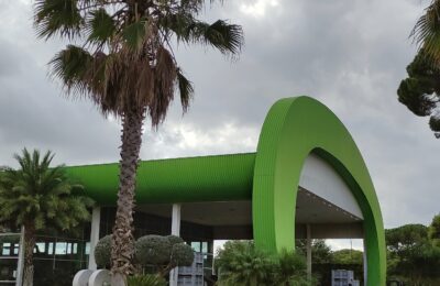 L’esterno dell’azienda Berretta