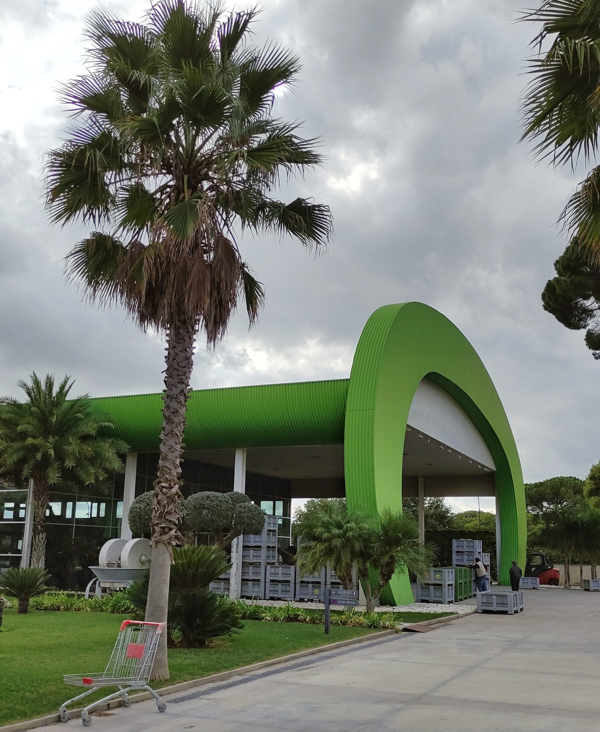 L’esterno dell’azienda Berretta