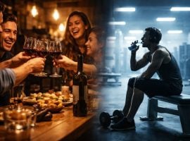 La solitudine degli astemi