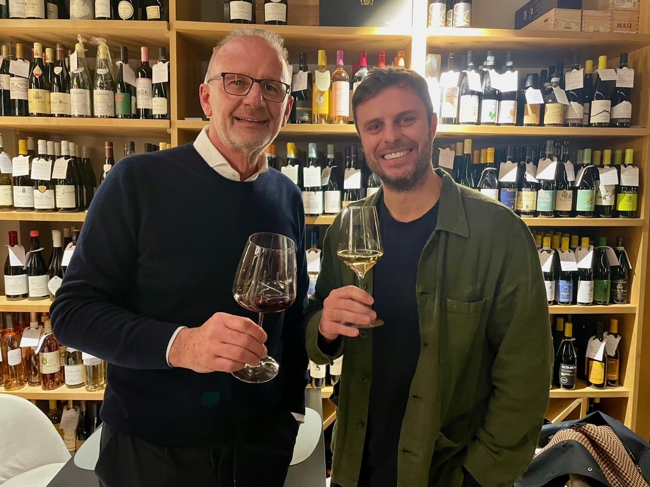 Da sinistra Dante Bonacina e Grégoire Desforges