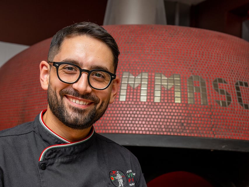 Luca Tudda della pizzeria A’mmasciata