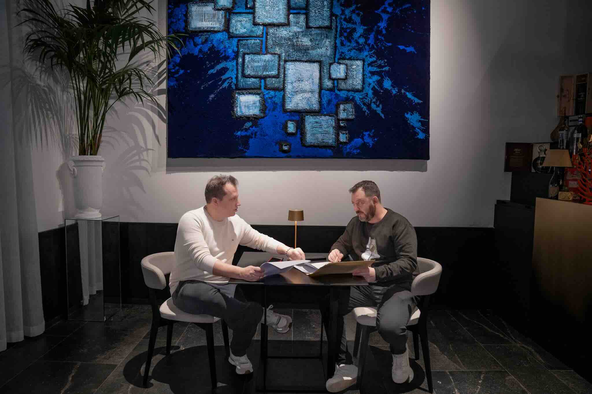 Gli chef Francesco Patti e Domenico Colonnetta