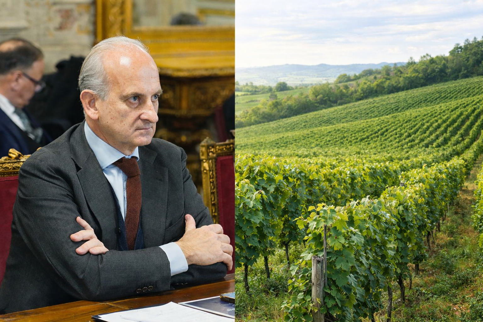 Lamberto Frescobaldi, Presidente di UIV; un vigneto italiano