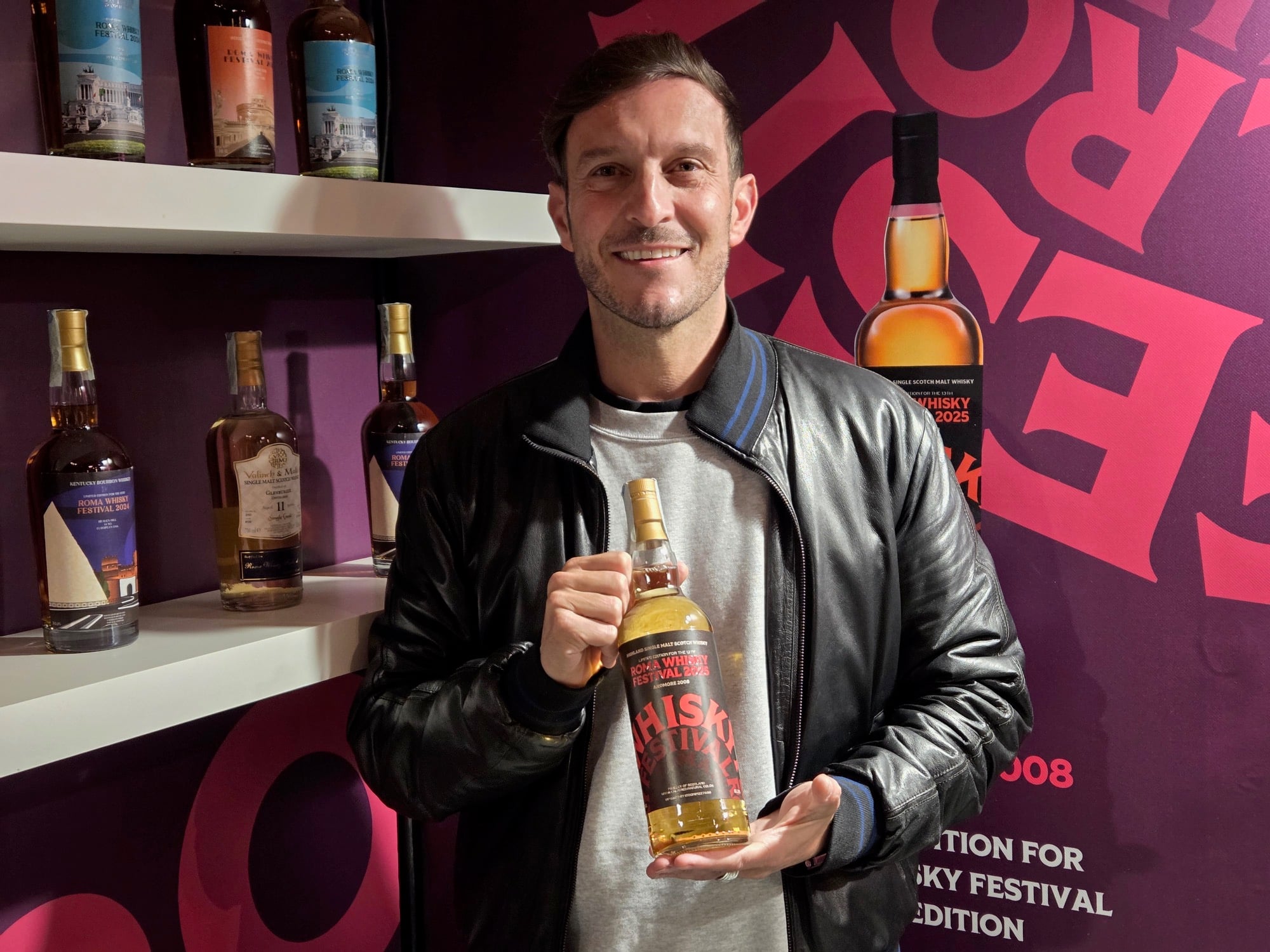 Andrea Fofi fondatore e organizzatore del Roma Whisky Festival