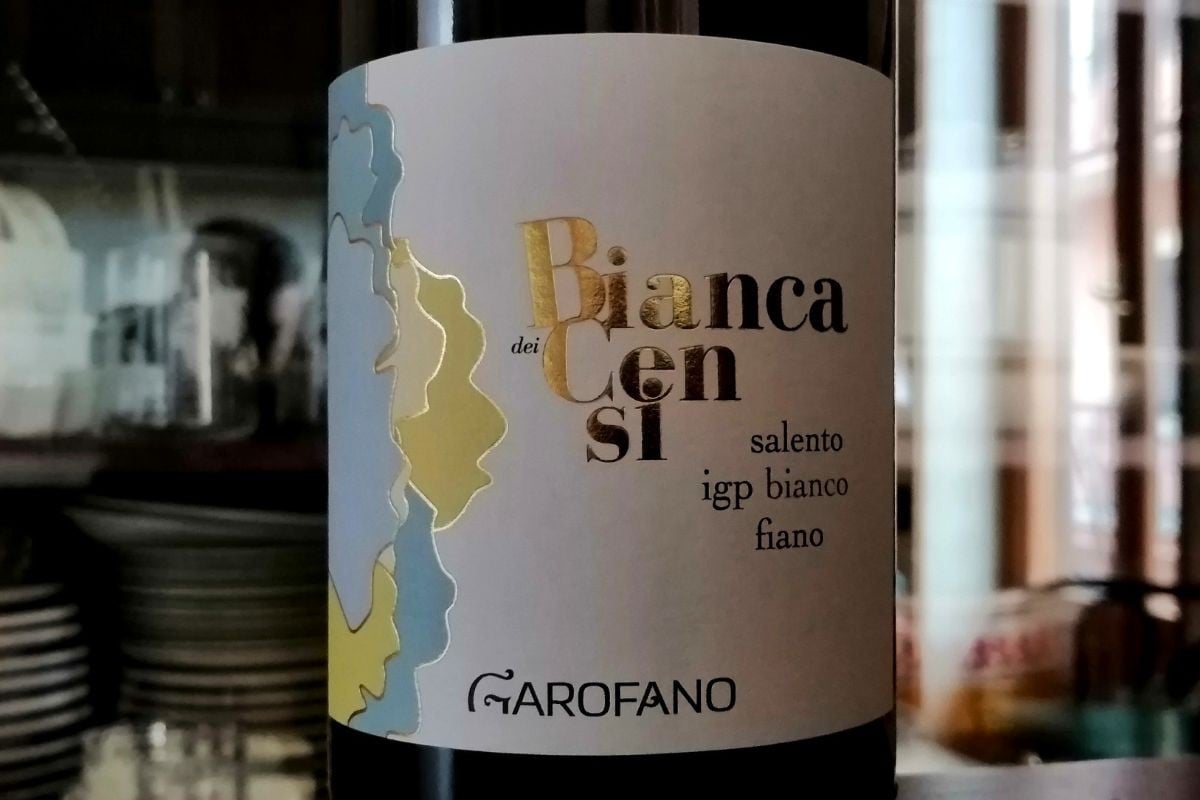 L’etichetta del Bianca dei Censi 2025 di Garofano