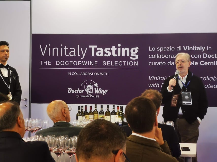 Daniele Cernilli – Vinitaly Tasting The DoctorWine Selection