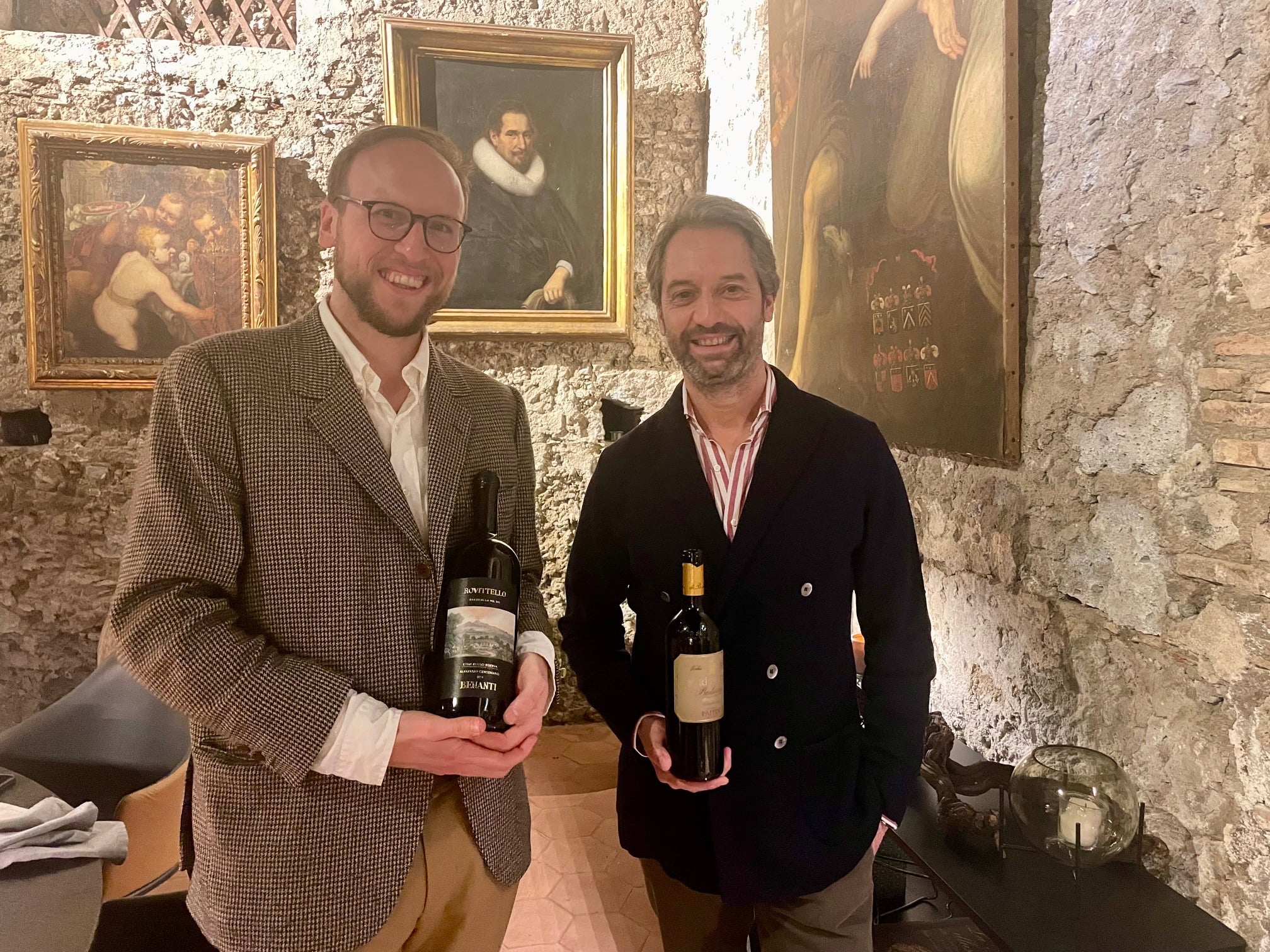 Da sinistra Luca Pasquero-Elia e Salvino Benanti