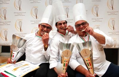 Da sinistra Massimo Esposito, Antonio Gargiulo e Raffaele Romano