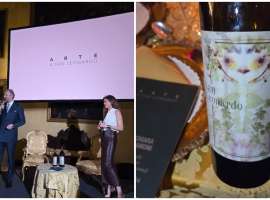 Da sinistra Anselmo-Guerrieri Gonzaga e Ilaria Tronchetti Provera, e la nuova etiche d’autore