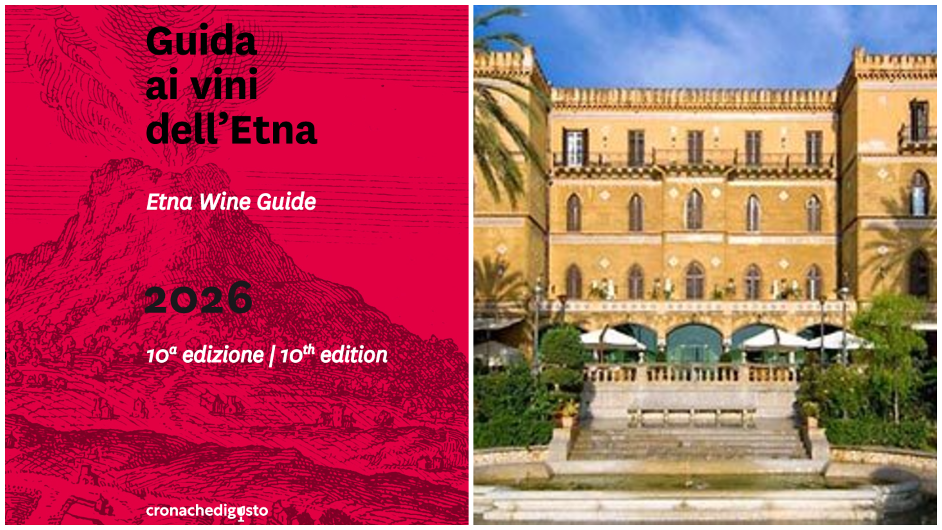 Lunedì 30 marzo al Grand Hotel Villa Igiea la presentazione della  Guida ai Vini dell’Etna 2026