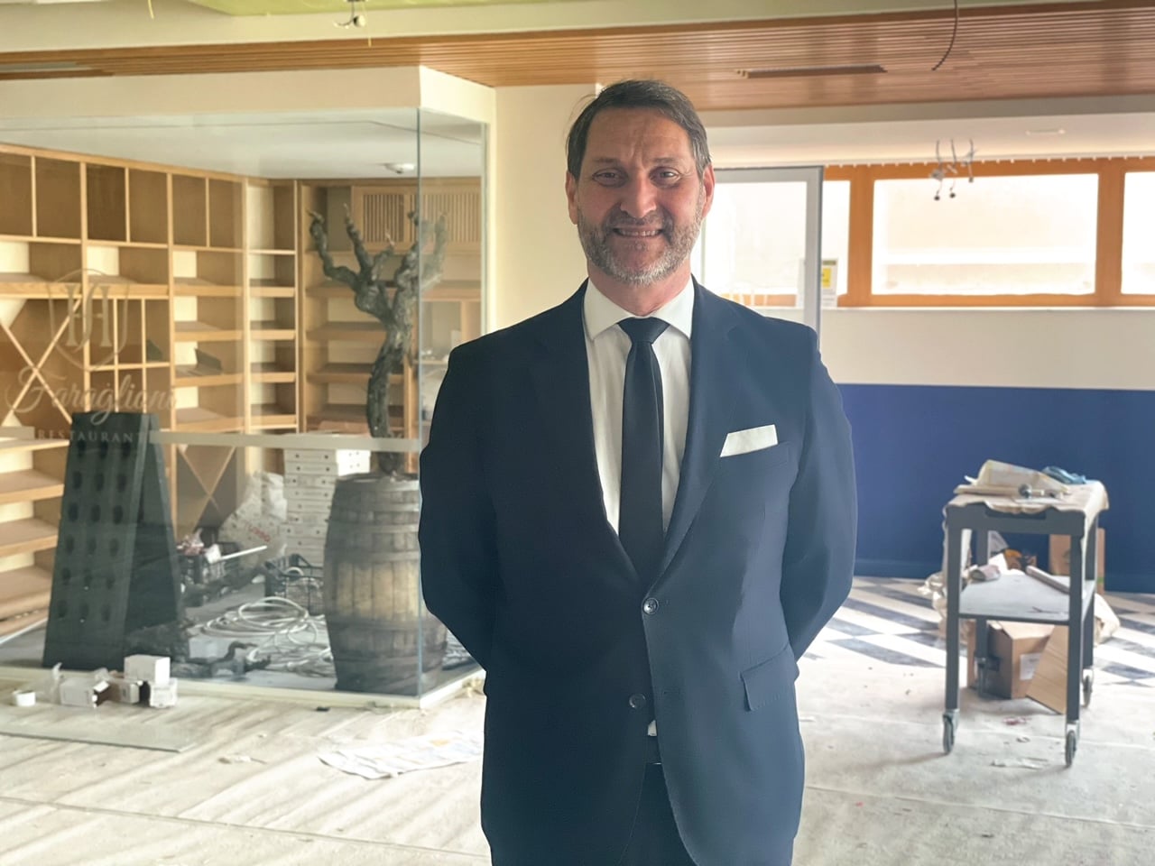 Salvatore Patanè, il direttore del Grand Hotel Faraglioni