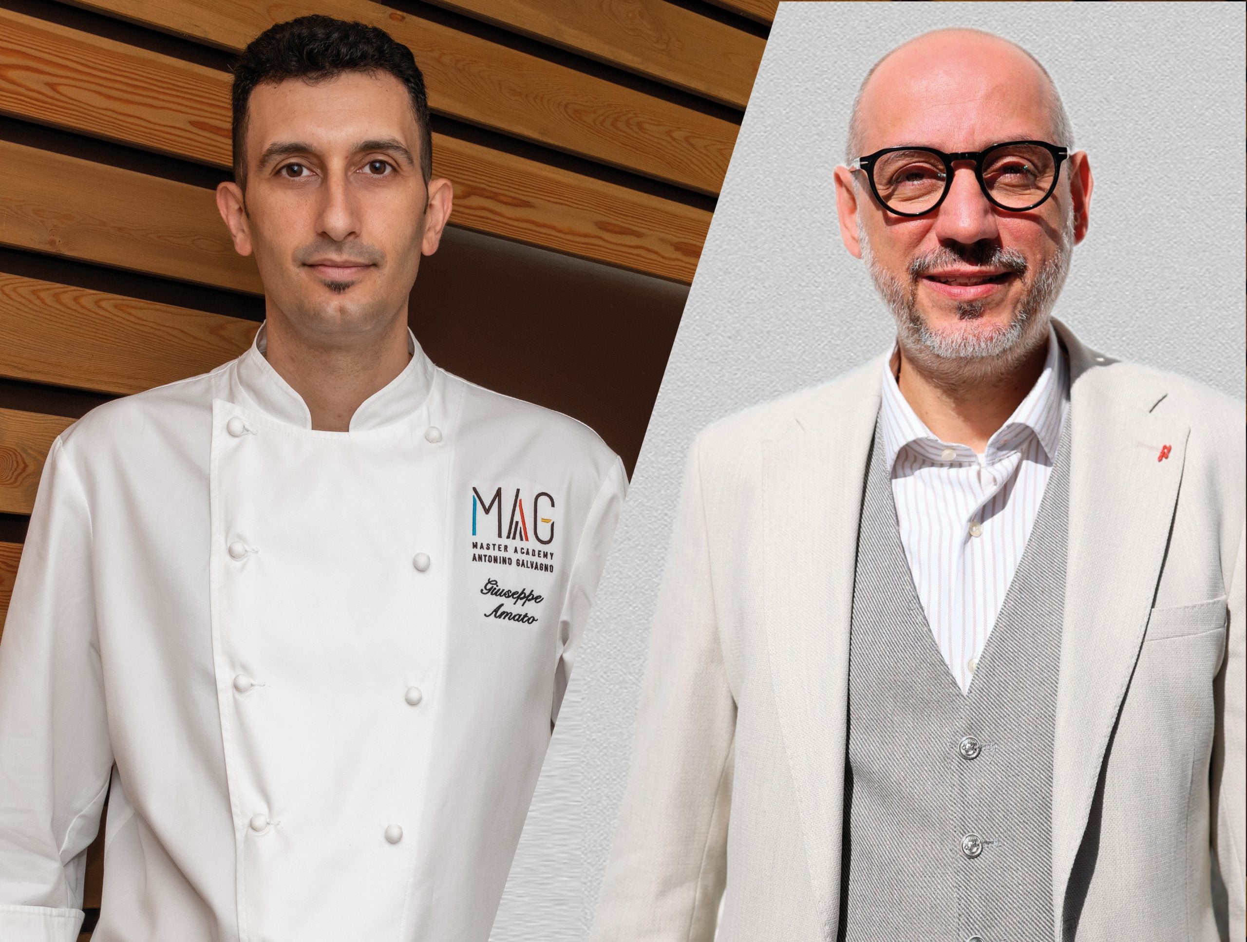 Da sinistra Giuseppe Amato e Nicola Donti