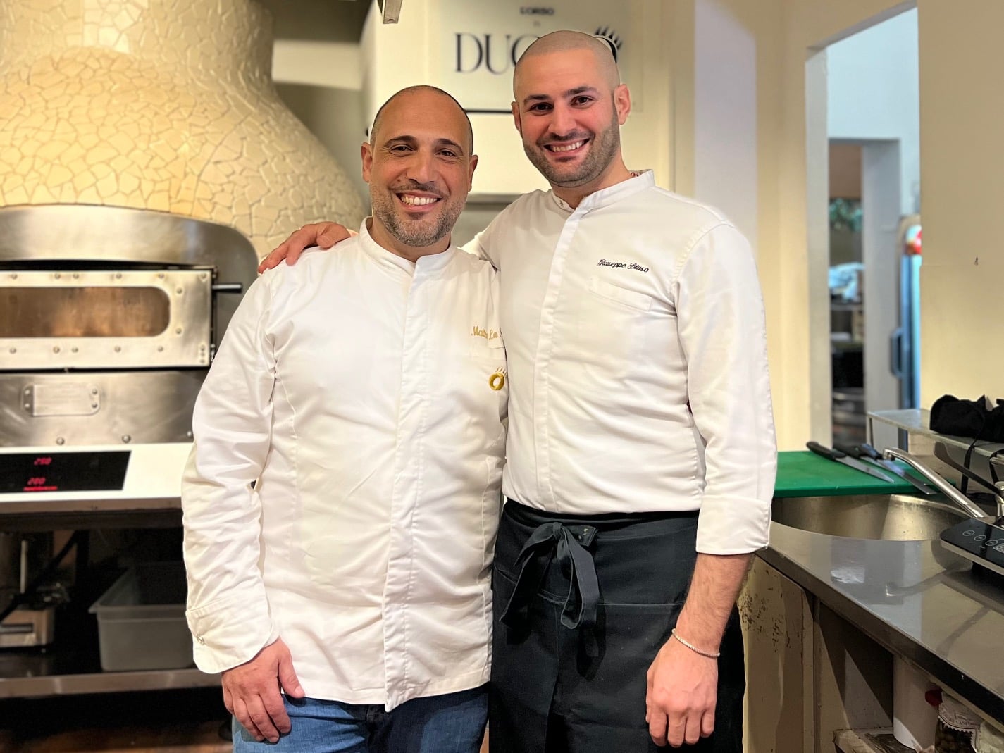 Da sinistra Matteo La Spada e Giuseppe Biuso