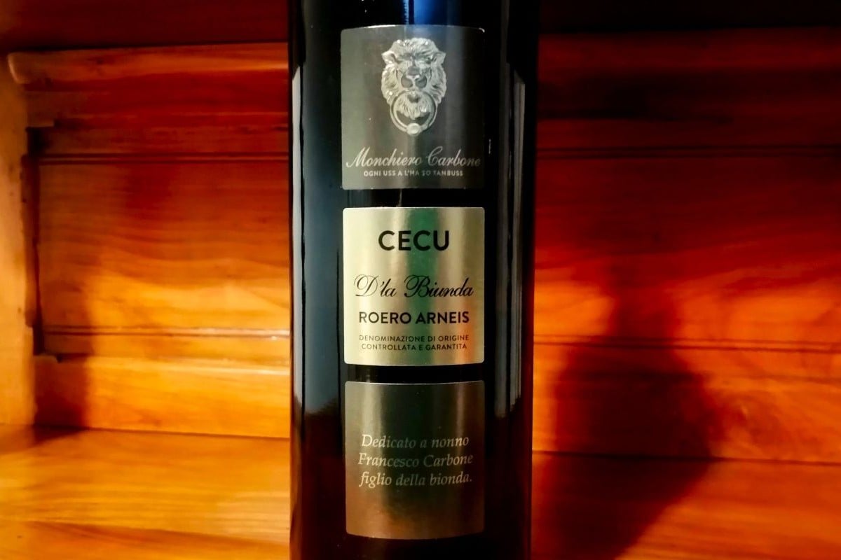 Il Roero Arneis Cecu d’la Biunda di Monchiero Carbone