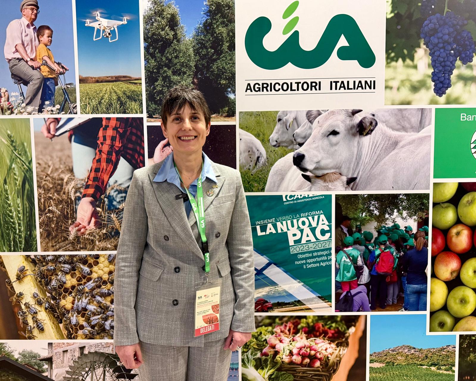 Rosa Giovanna Castagna, la nuova presidente di Donne in Campo-Cia