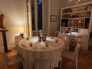 Una delle sale di Locanda Nerello