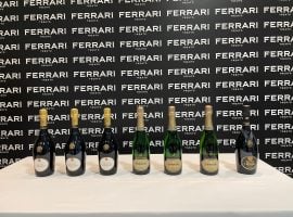 La degustazione dei vini Ferrari al Vinitaly