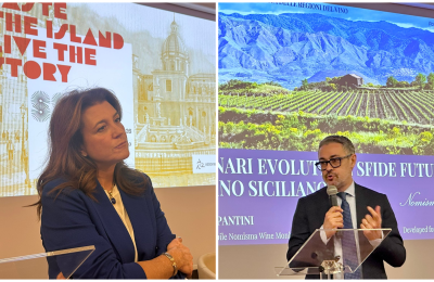 Da sinistra Mariangela Cambria e Denis Pantini