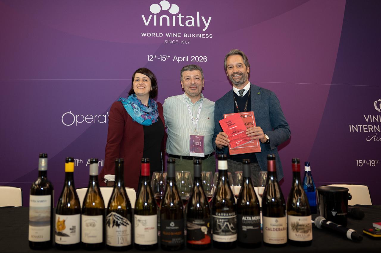 Maria Giovanna Migliore (azienda Carranco), Federico Latteri e Salvino Benanti