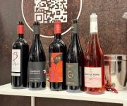 Le etichette dei vini idel Consorzio del Mandrolisai in degustazione