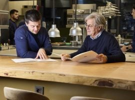 Da sinistra Diego Panizza e Alessandro Pinton