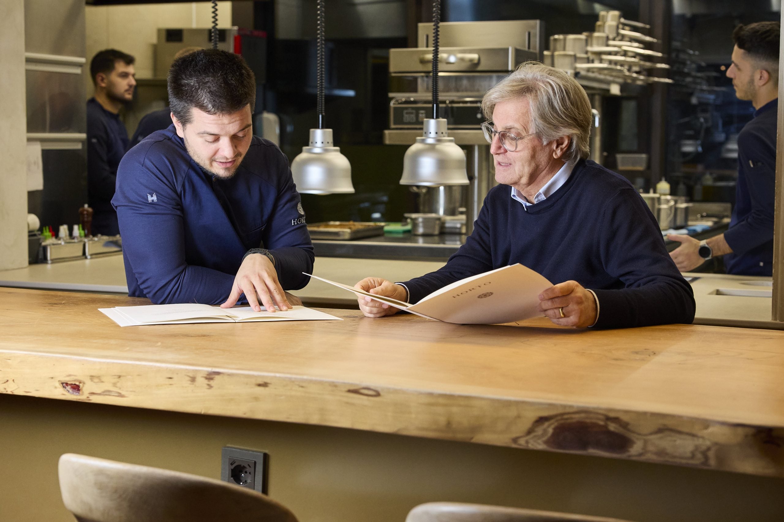 Da sinistra Diego Panizza e Alessandro Pinton