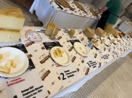 Un momento delle semifinali dell’Italian Cheese Awards 2026