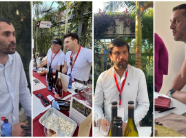 Da sinistra Rosario Raciti, Carmelo e Francesco Peluso, Vincenzo Trigona, Francesco Giannetto