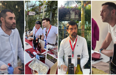 Da sinistra Rosario Raciti, Carmelo e Francesco Peluso, Vincenzo Trigona, Francesco Giannetto