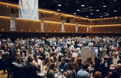 La sala Rheingoldhalle alla Weinbörse di Mainz / VDP