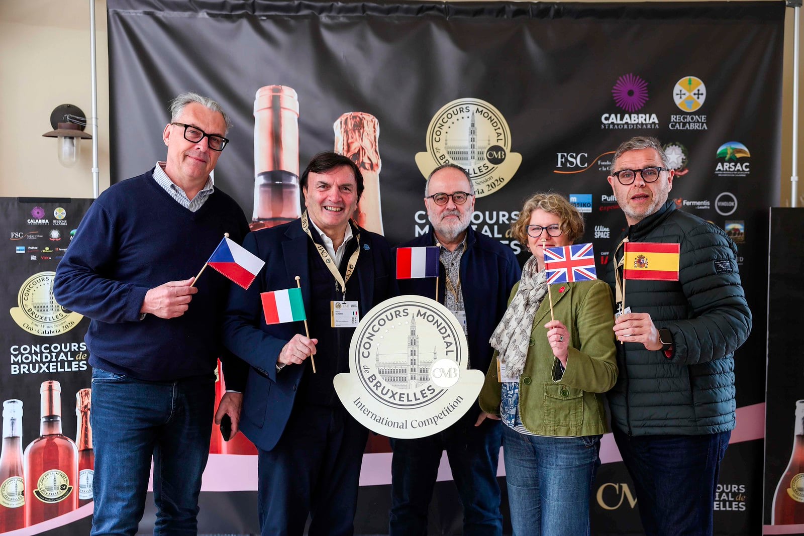 La commissione del Concours Mondial de Bruxelles