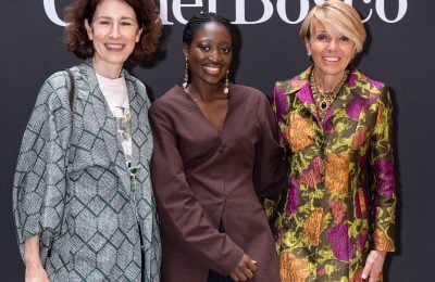 Caroline Corbetta, Binta Diaw e Patrizia Sandretto Re Rebaudengo