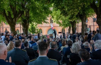 Commemorazione in memoria di Carlo Petrini – foto Unisg, Jacopo Rainero