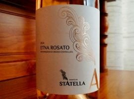 Famiglia Statella Etna Rosato – etichetta