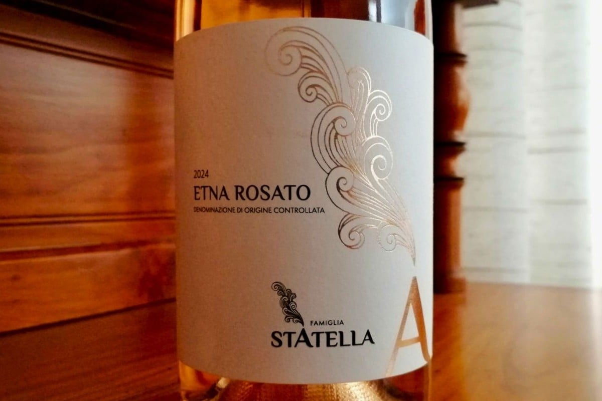 Famiglia Statella Etna Rosato – etichetta