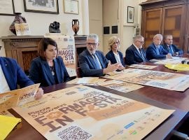 Formaggi in festa – Un momento della conferenza stampa di presentazione