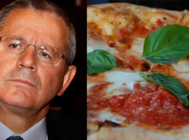 Lino Stoppani e la pizza margherita
