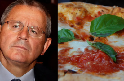 Lino Stoppani e la pizza margherita