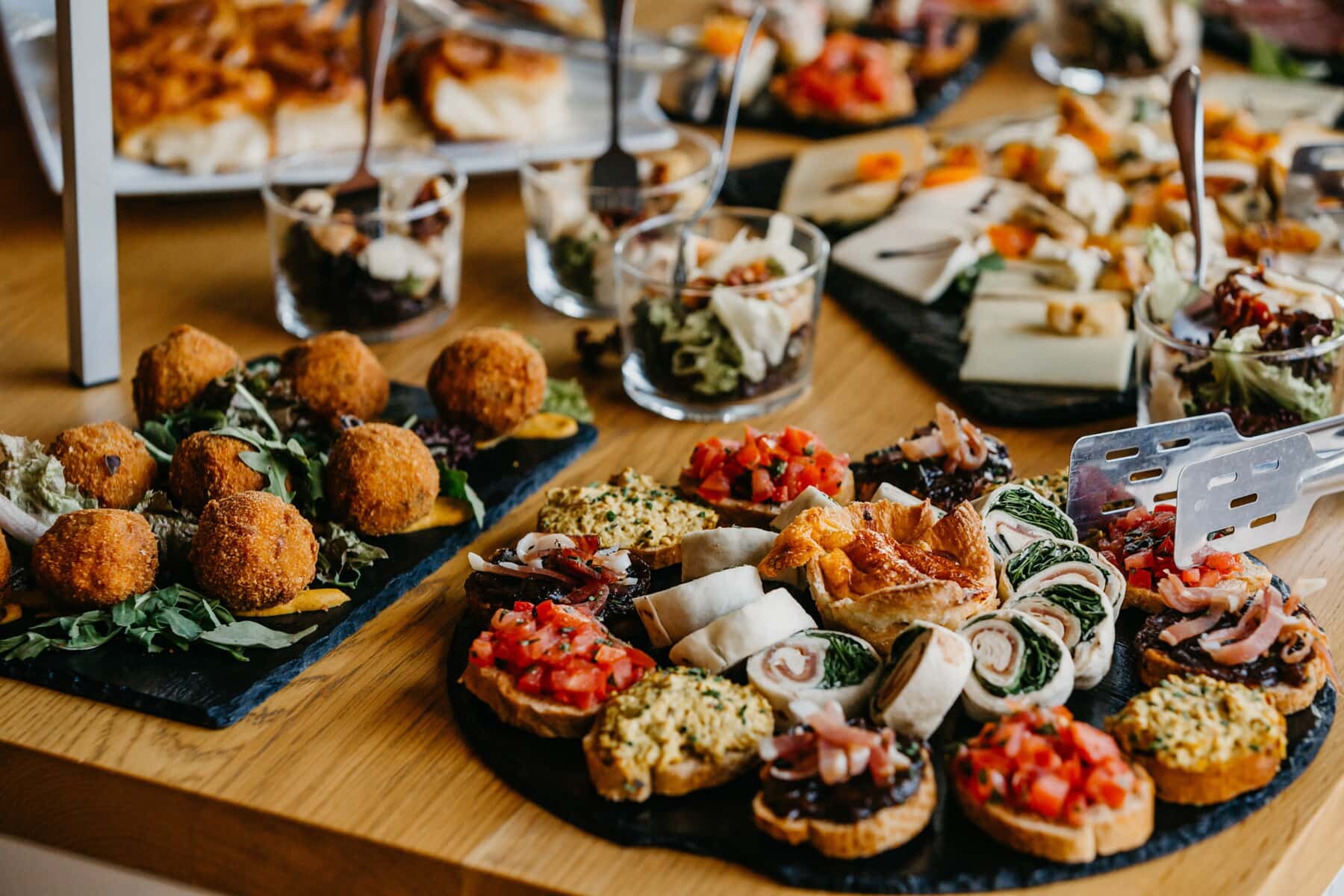 Ristorazione italiana, immagine di un buffet