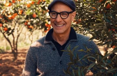 Stanley Tucci e le Arance Rossa di Sicilia IGP
