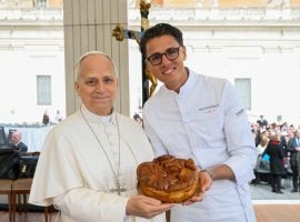 David Fiordigiglio e il Papa