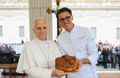 David Fiordigiglio e il Papa