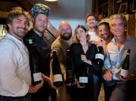 il produttore Mattia Zordan, l’agente Filippo Fiorito e il team di Ferramenta