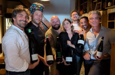 il produttore Mattia Zordan, l’agente Filippo Fiorito e il team di Ferramenta
