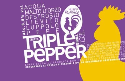 “Birre-cannone”: dalla Lombardia ecco la Tripel Pepper targata Rurale