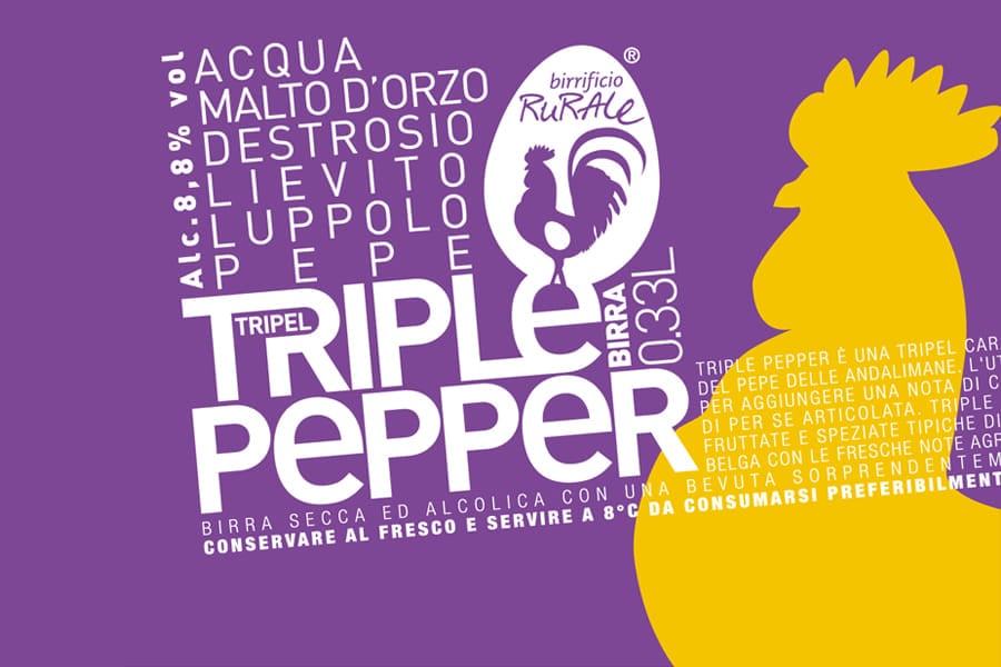 “Birre-cannone”: dalla Lombardia ecco la Tripel Pepper targata Rurale