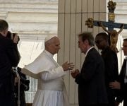 Papa Leone e Riccardo Cotarella