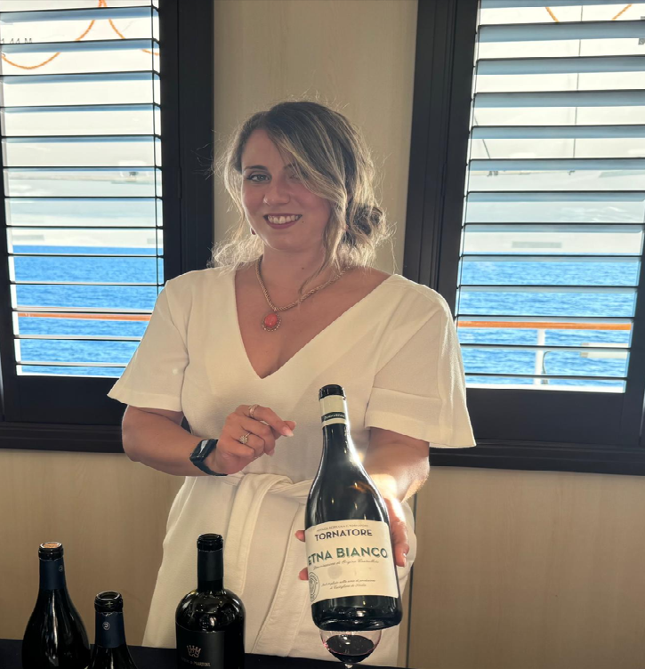 Federica Campo, brand ambassador delle Cantine Tornatore